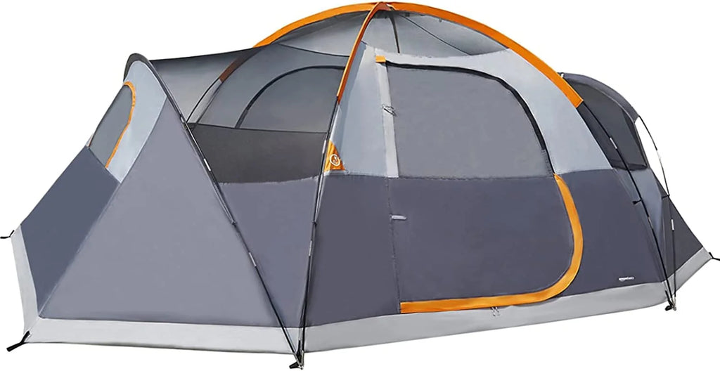 4/8 Person Dome Camping Tent with Rainfly and Carry Bag U2016
