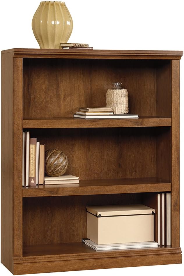 3-Shelf Bookcase, Washington Cherry finish O230742