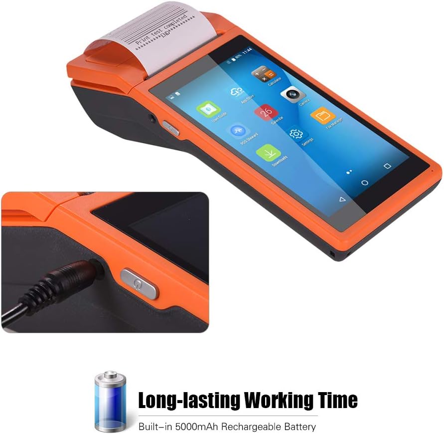 Handheld PDA Printer Wireless Portable POS Terminal W82516