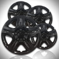 Gloss Black Hubcap Kit 4 Pack J77785