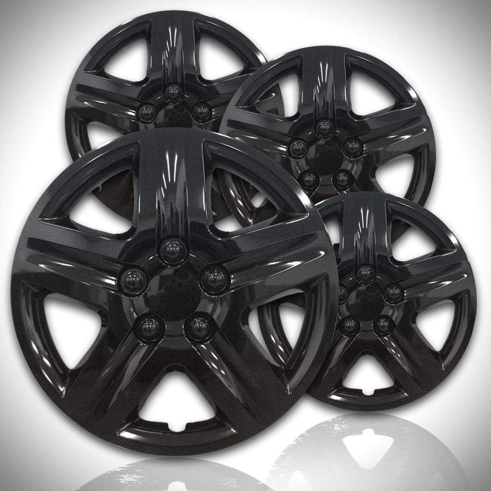 Gloss Black Hubcap Kit 4 Pack J77785