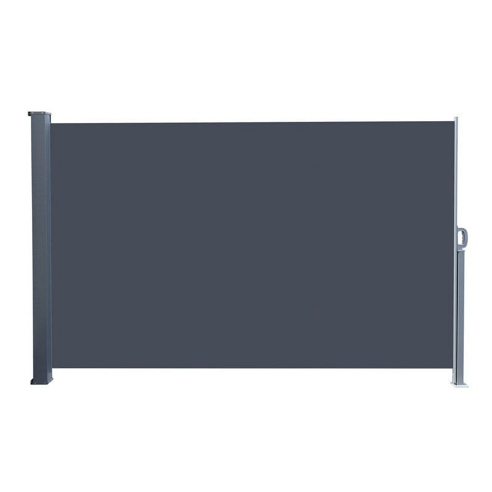 Grey Outdoor Patio Privacy Screen Awning C670