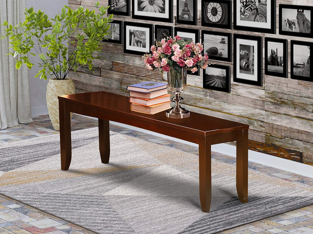 Cappuccino Wood Dining Bench U1933