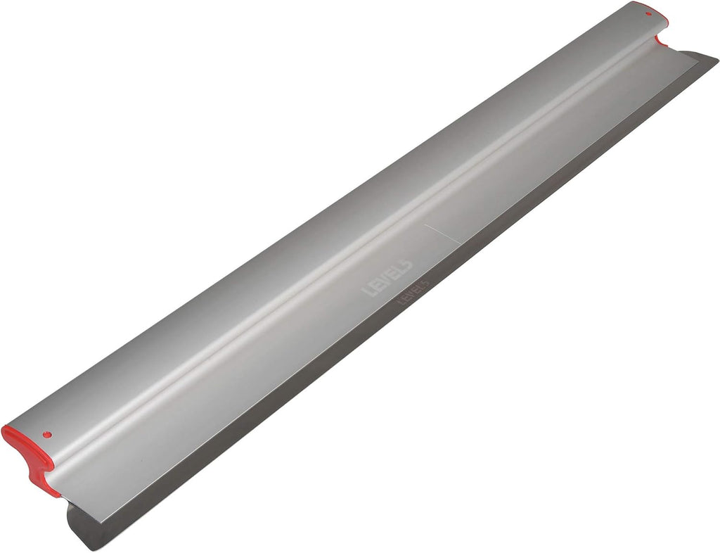 10 Skimming Blade Smoothing Knife Extruded Aluminum Stainless Steel Drywall S451
