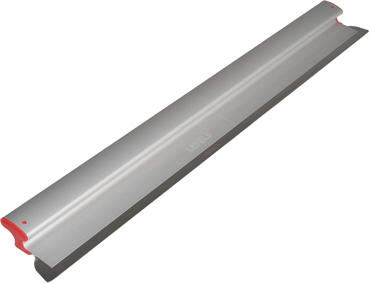 10 Skimming Blade Smoothing Knife Extruded Aluminum Stainless Steel Drywall S451