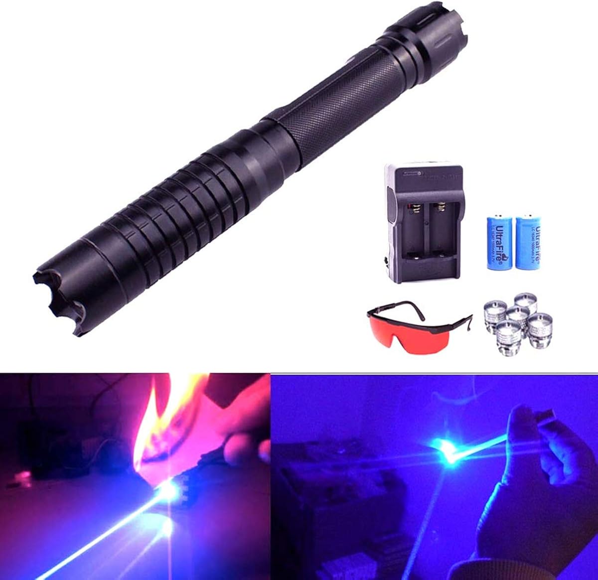 Outdoor Blue Light Flashlight F193804