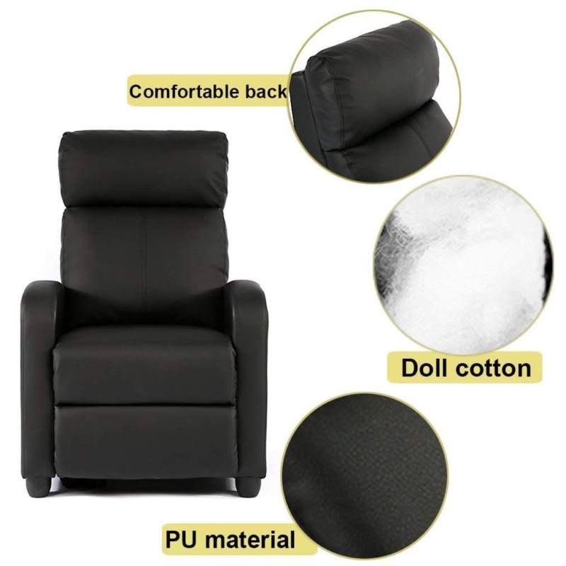 Recliner Massage Chair with Heat and Control O685967