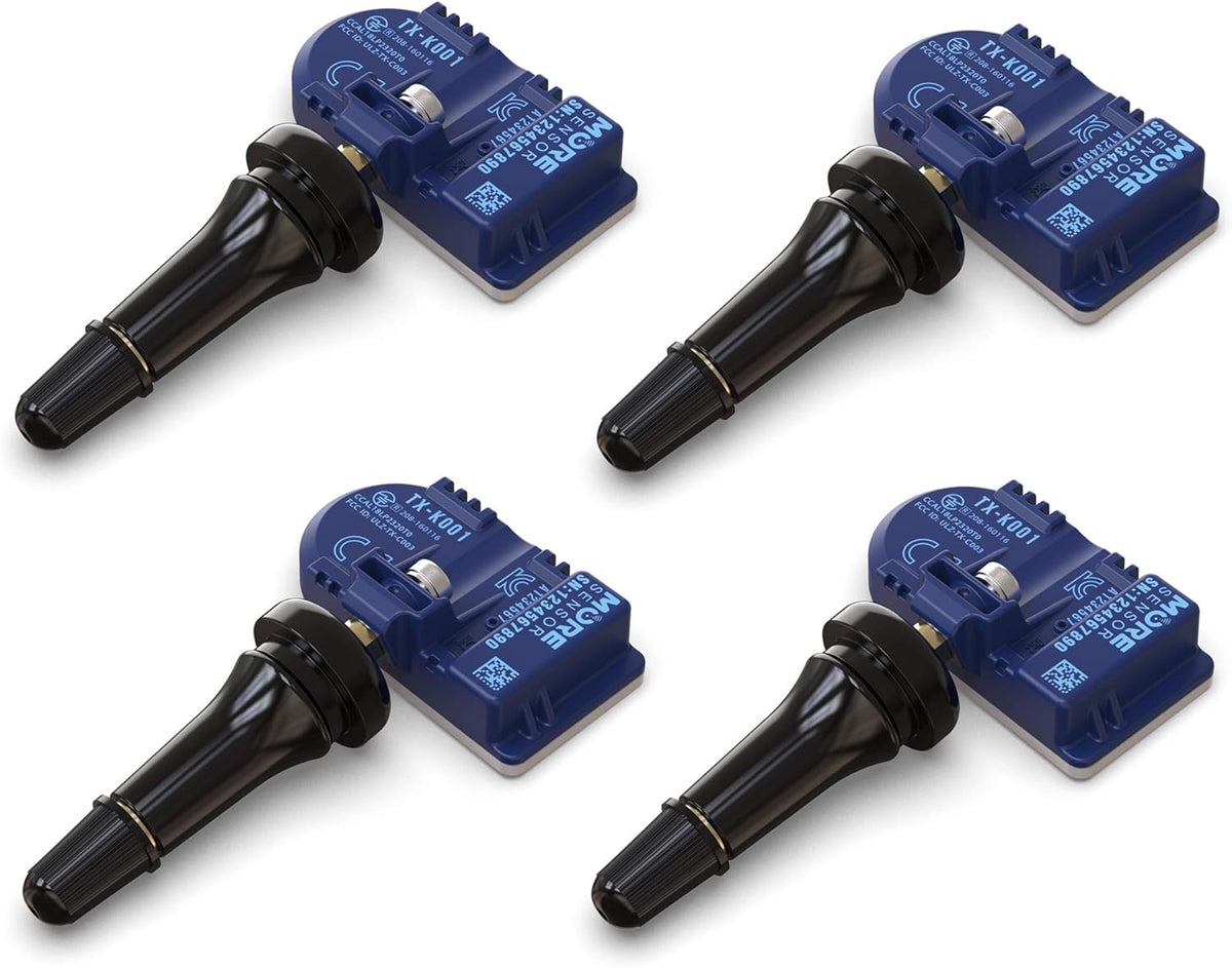 TPMS Tire Pressure Sensor 4-Pack with Rubber Valve Stem D42792