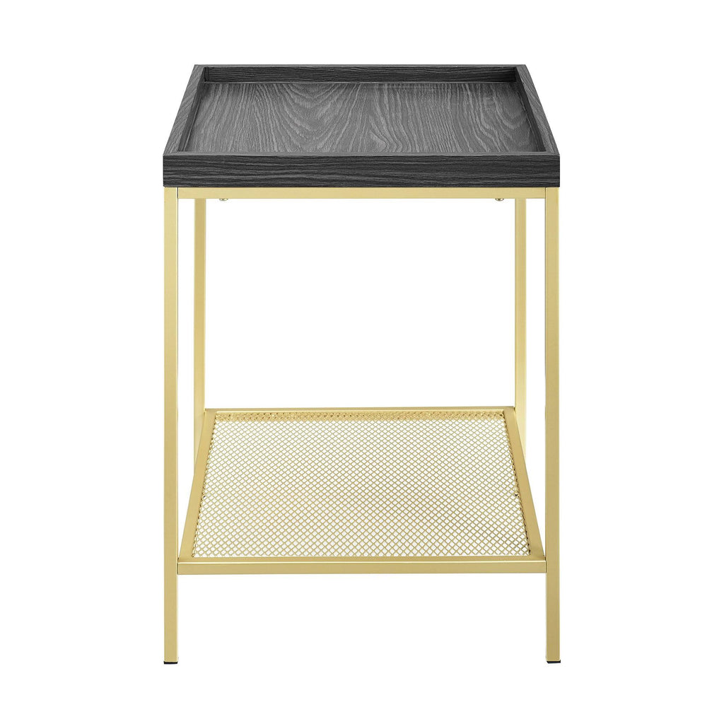 Graphite Square Side Table R163