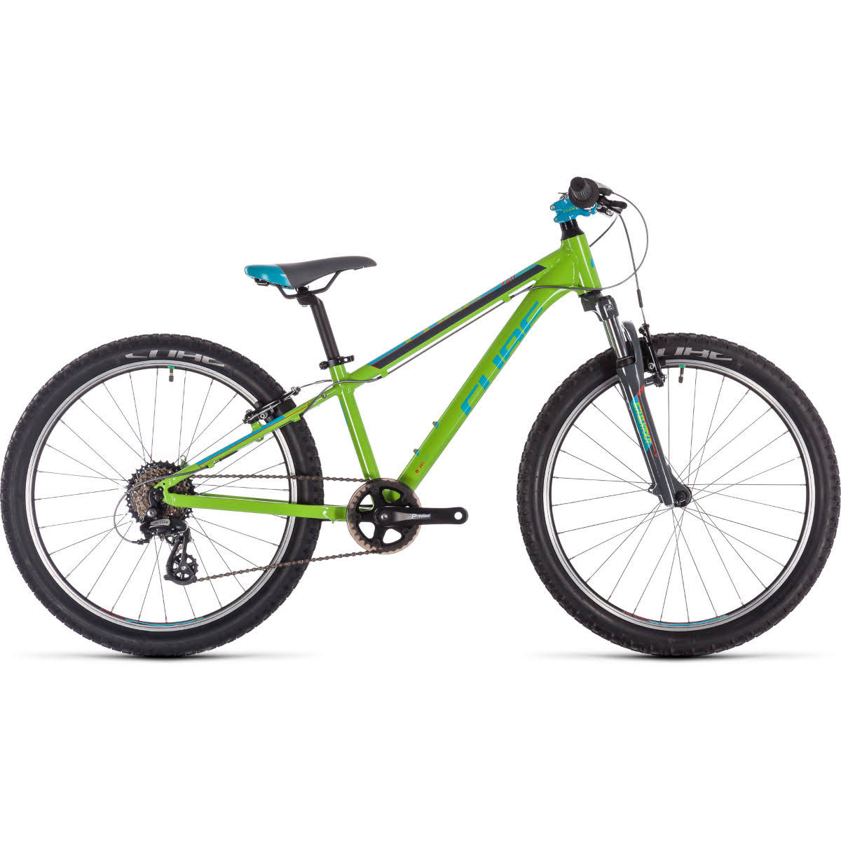 Green Blue Grey Kids Bike O4237