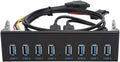USB3.0 8 Port Hub Optical Drive Front Panel Adapter A63594