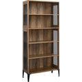 Tall Bookshelf with Mesh Sides S638