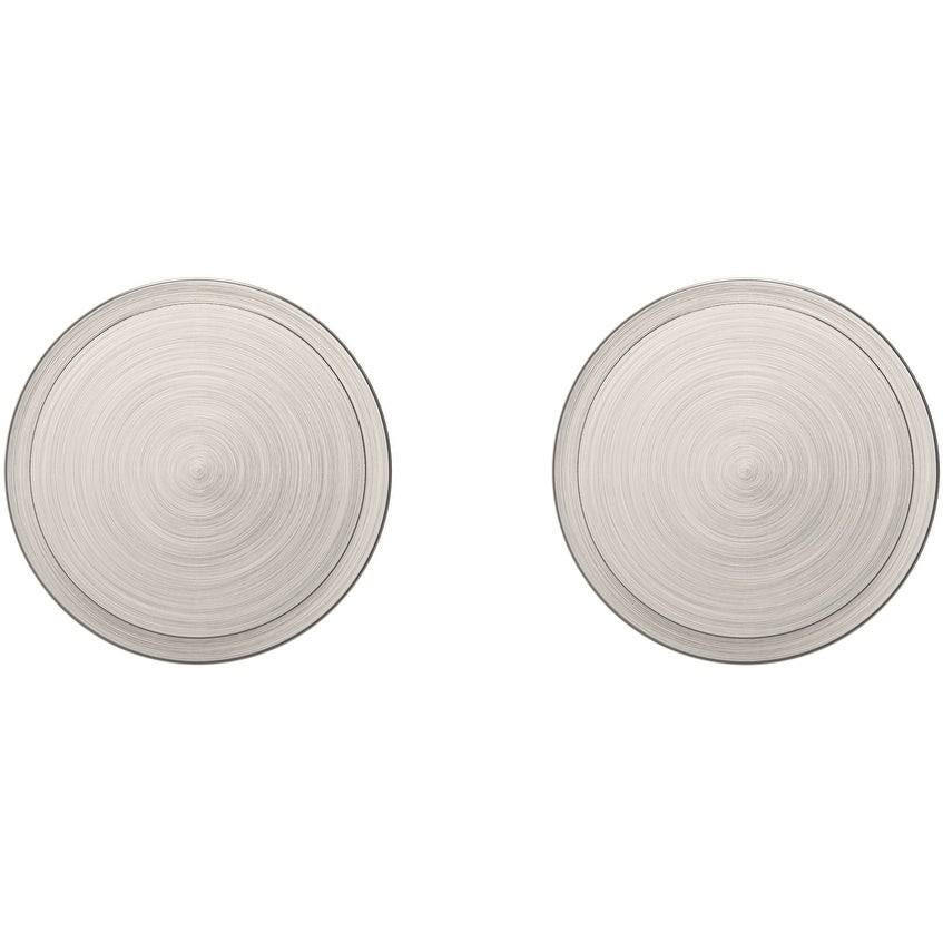 Satin Nickel Privacy Knob Set D5847