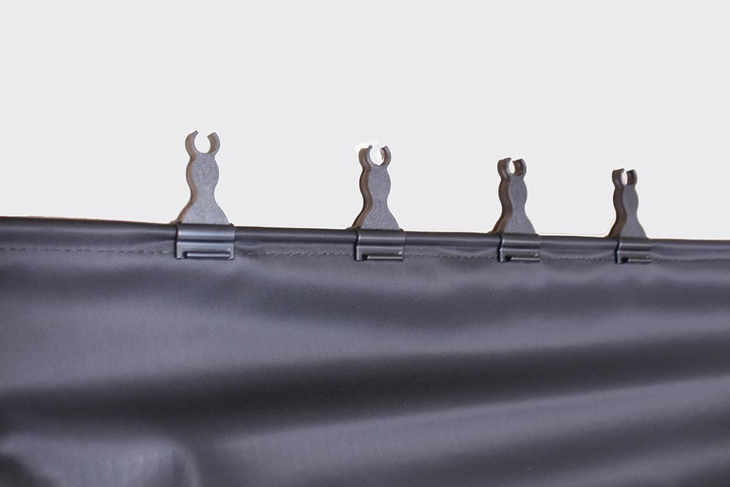 Black Cargo Cover Tonneau Anti Theft Shield Pack of 2 A382041