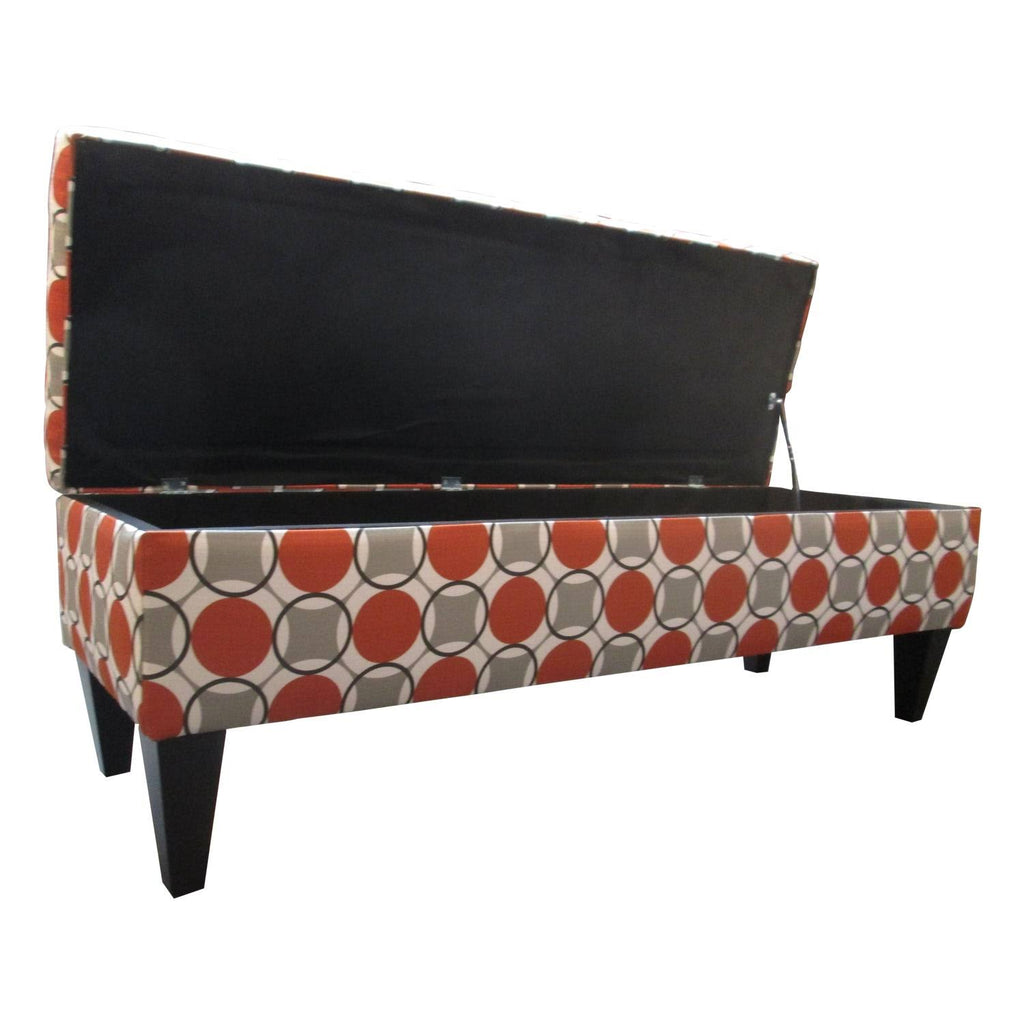 Button Tufted Storage Bench S42535