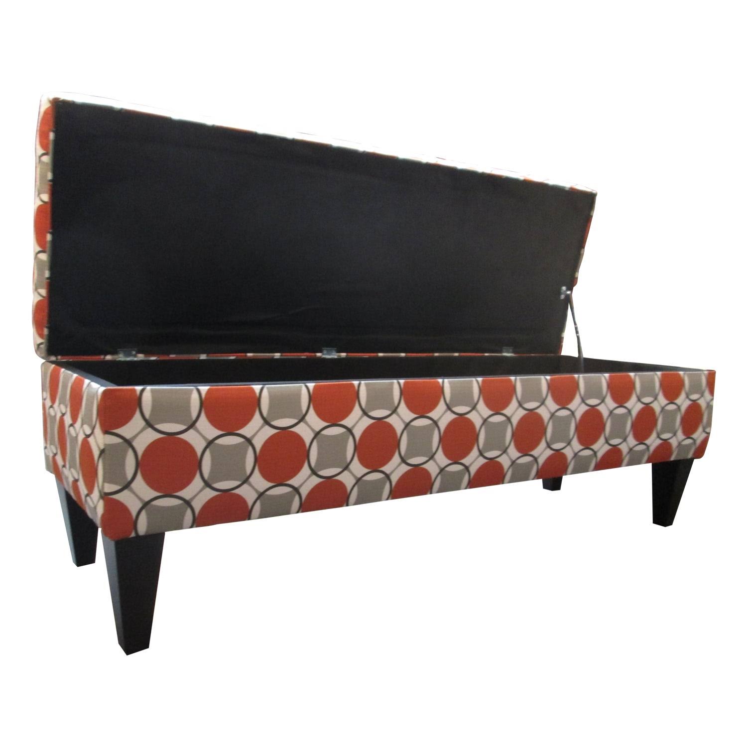 Button Tufted Storage Bench S42535