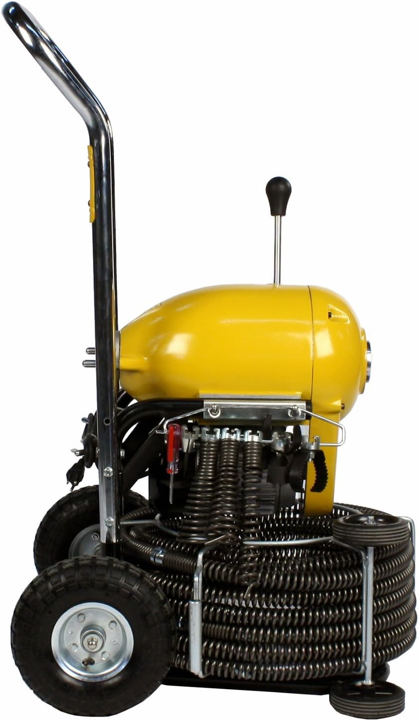 Drain Cleaner Cleaning Machine with 120' Snake Cable B809318
