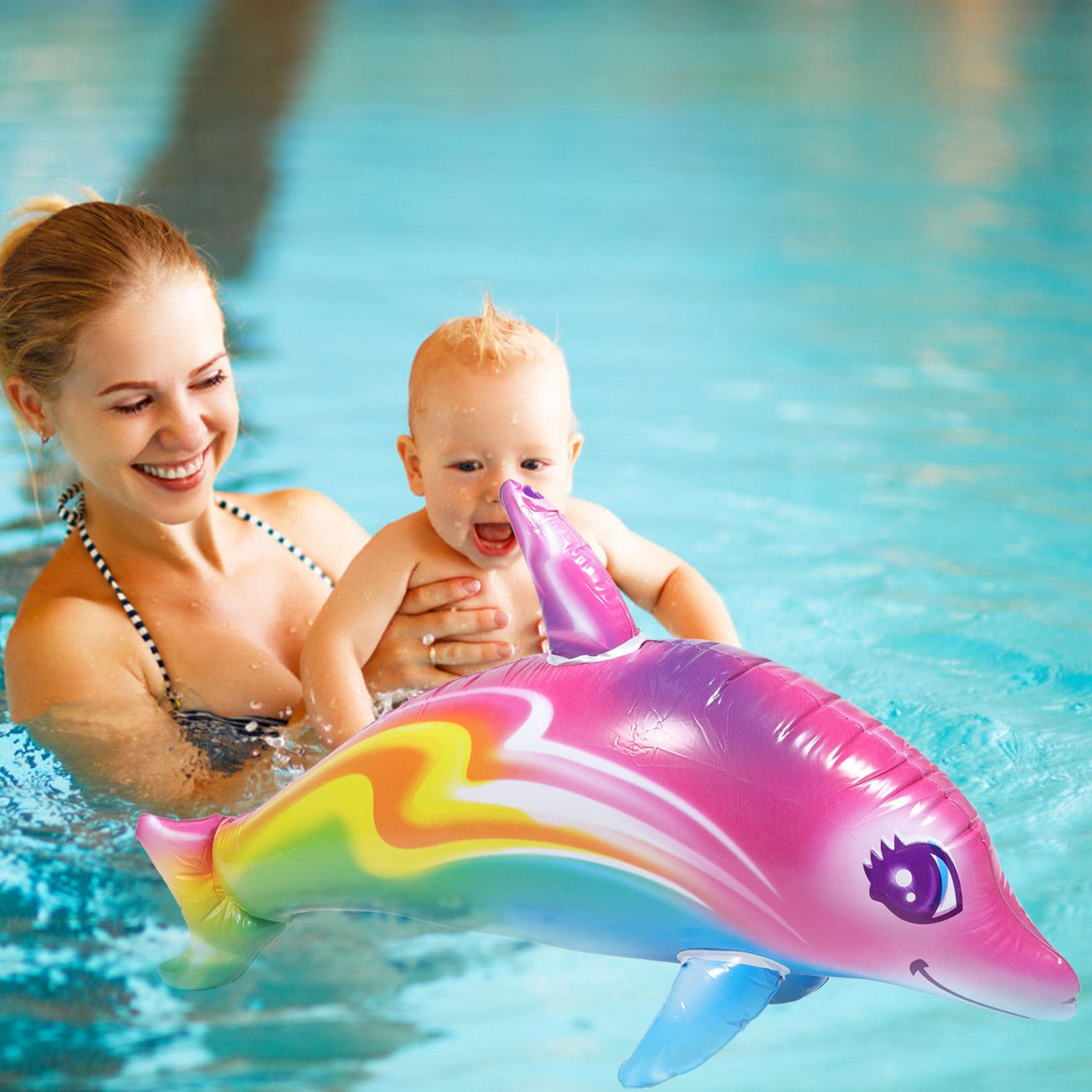 2pcs Inflatable Dolphin Toys A801