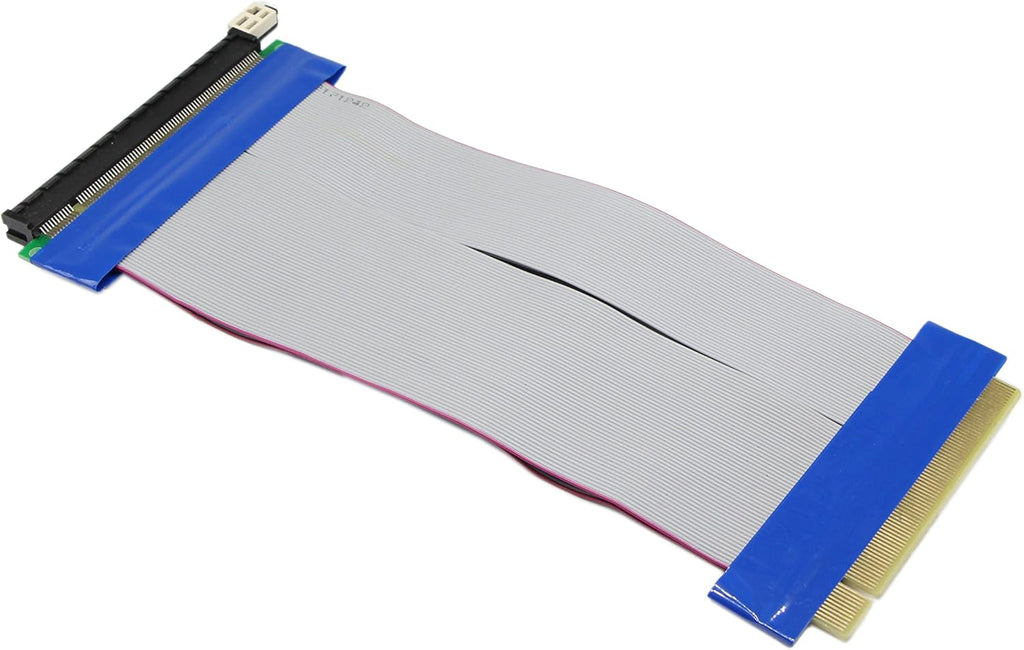PCI-E Extender Cable 16x to 16x Flexible GPU Riser Adapter Card, 8inch, Pack of 2 U487