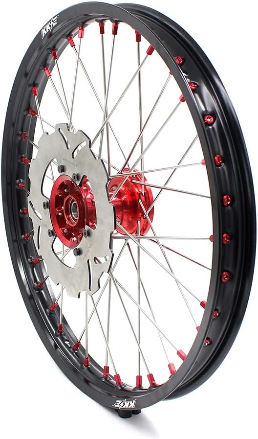 Casting Motorcycle Wheels Rims Red Nipple I4880