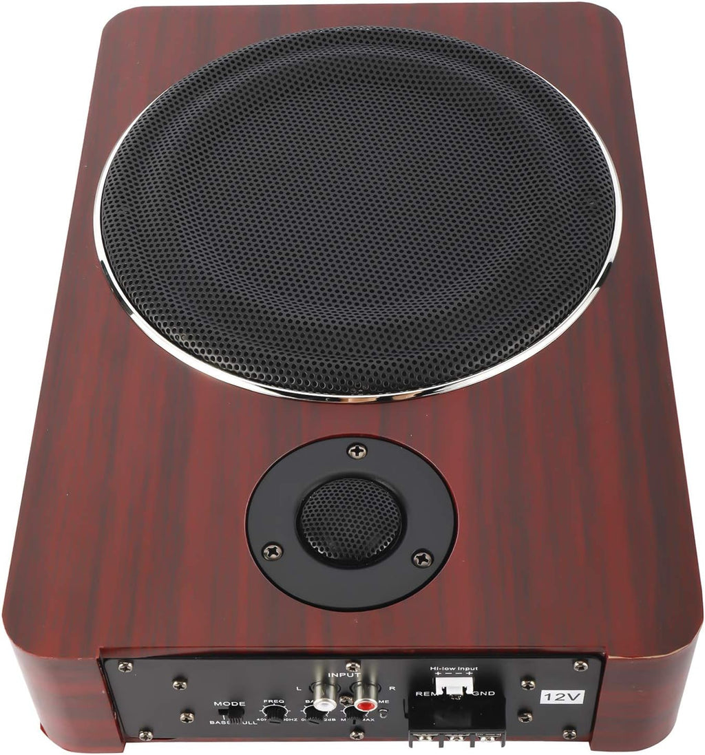 8'' 600W Under Seat Car Active Sub Woofer Speaker Stereo Bass Audio Powered Amp K416