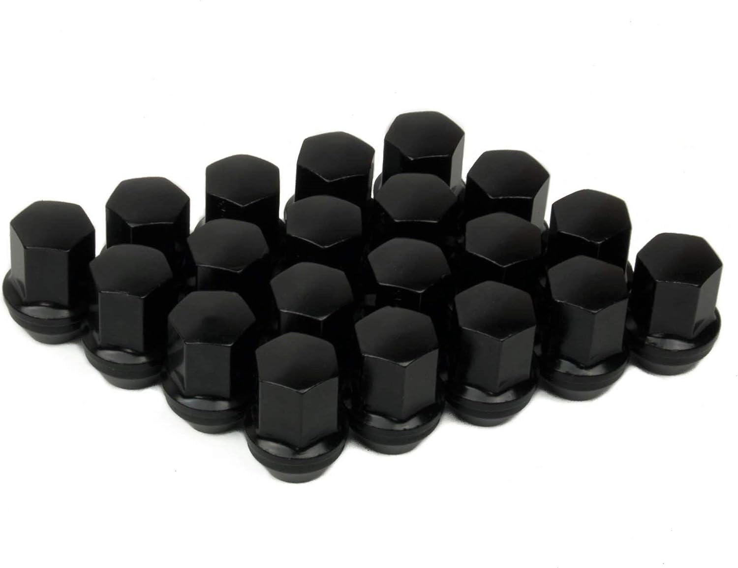 20 PCs Black M14X1.5 Lug Nuts Pack of 2 I7665