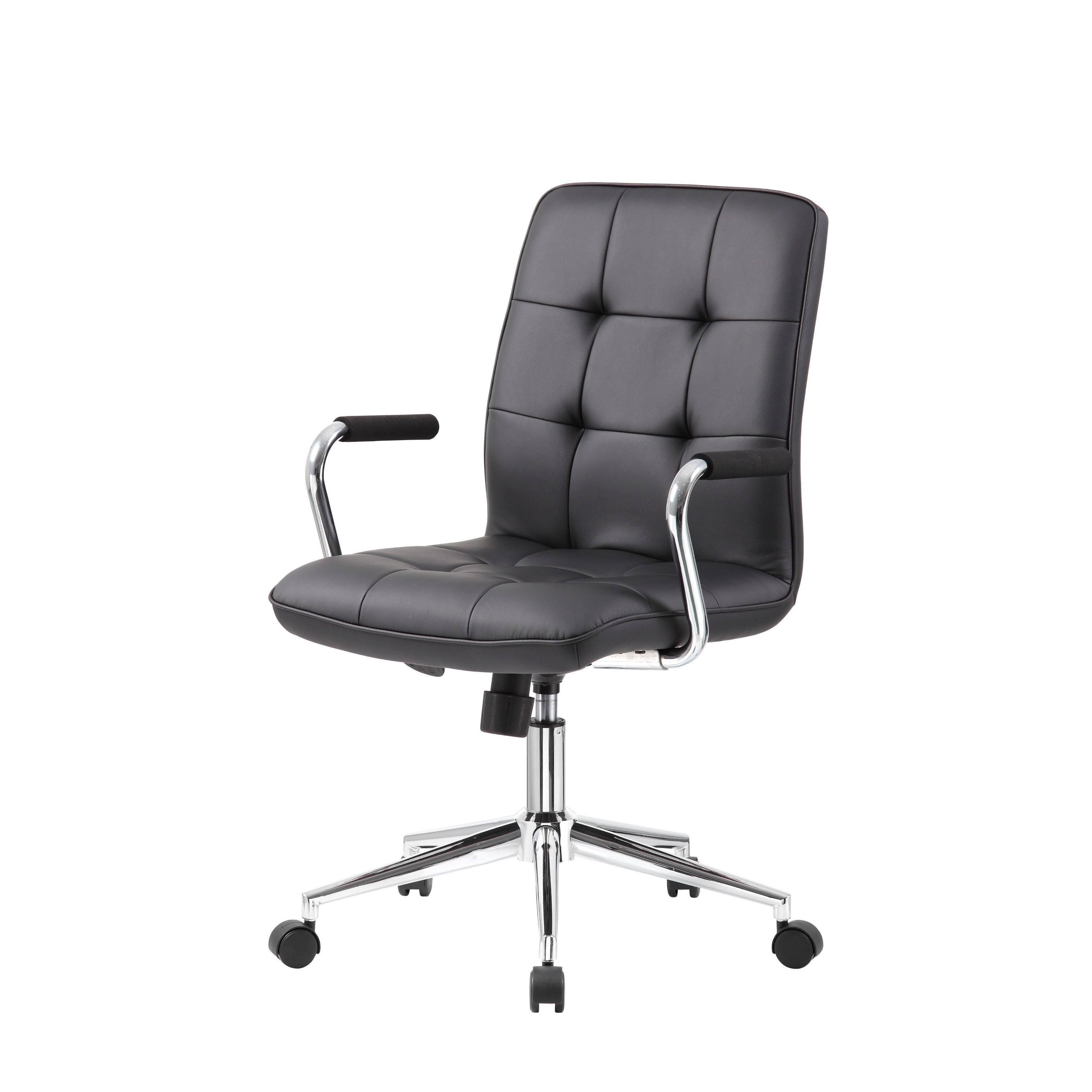 Red Faux Leather Office Chair X40858