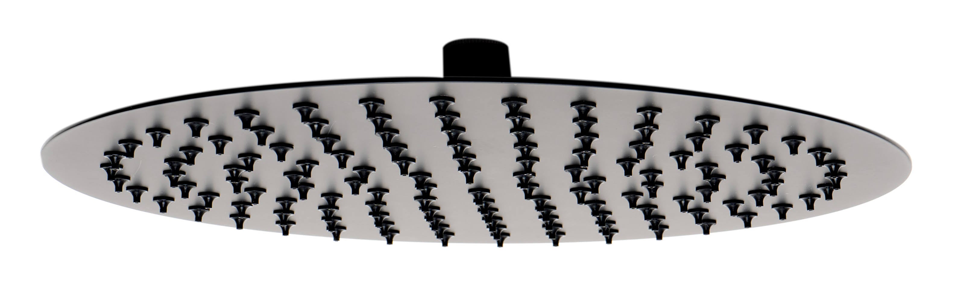 Matte Black Stainless Steel Round Rain Shower Head K609