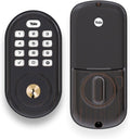 Satin Nickel Push Button Deadbolt Q755658