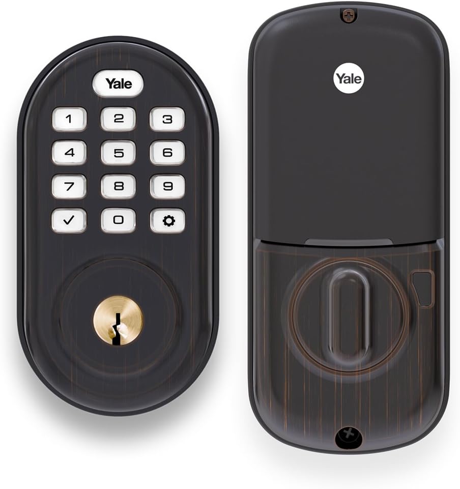 Satin Nickel Push Button Deadbolt Q755658