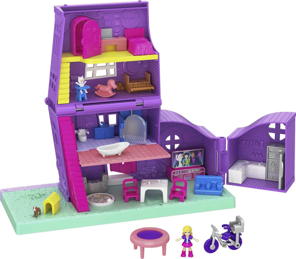 Polly Pocket House Playset with Micro Doll Z8084