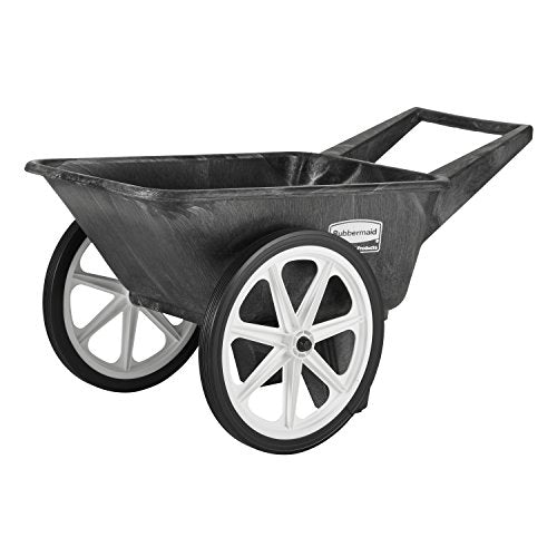 7.5 cu. feet Plastic Yard Cart P98478