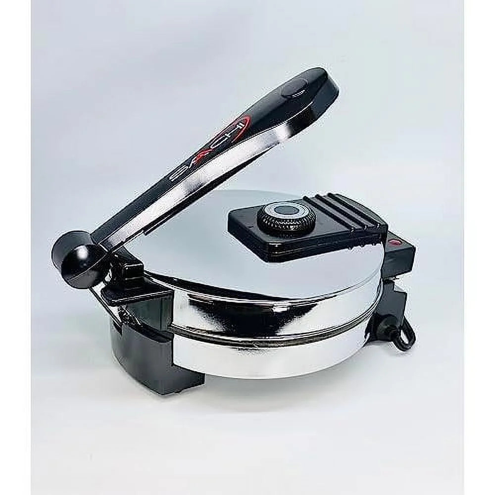 Electric Non-Stick Roti Chapati Flat Bread Tortilla Maker With Temperature Control I4721