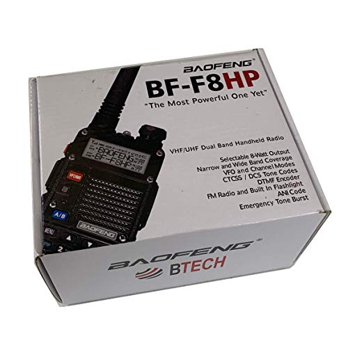8-Watt Dual Band Two-Way Radio with Large Battery E448251