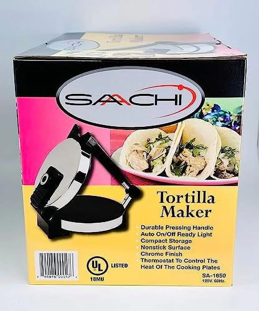 Electric Non-Stick Roti Chapati Flat Bread Tortilla Maker With Temperature Control I4721