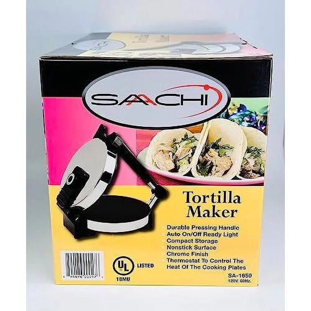 Electric Non-Stick Roti Chapati Flat Bread Tortilla Maker With Temperature Control I4721
