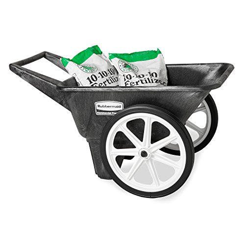 7.5 cu. feet Plastic Yard Cart P98478