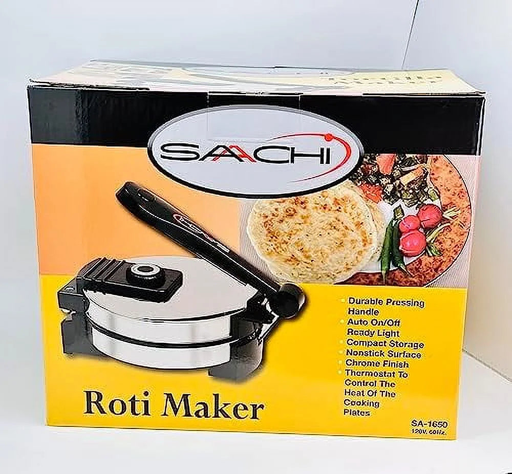 Electric Non-Stick Roti Chapati Flat Bread Tortilla Maker With Temperature Control I4721