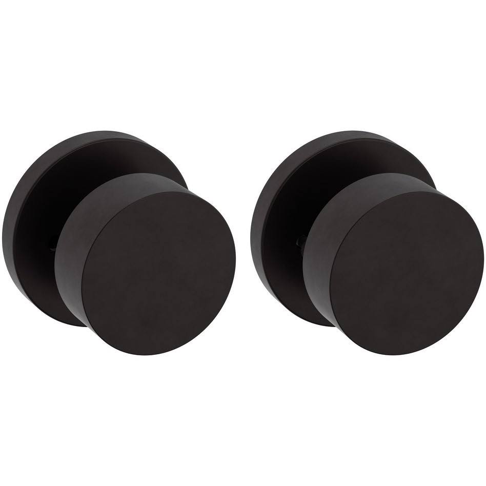 Satin Nickel Privacy Knob Set D5847