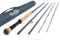 Saltwater Hybrid Fly Fishing Rod with Carrying Case and Extra Rod Tip Section B232