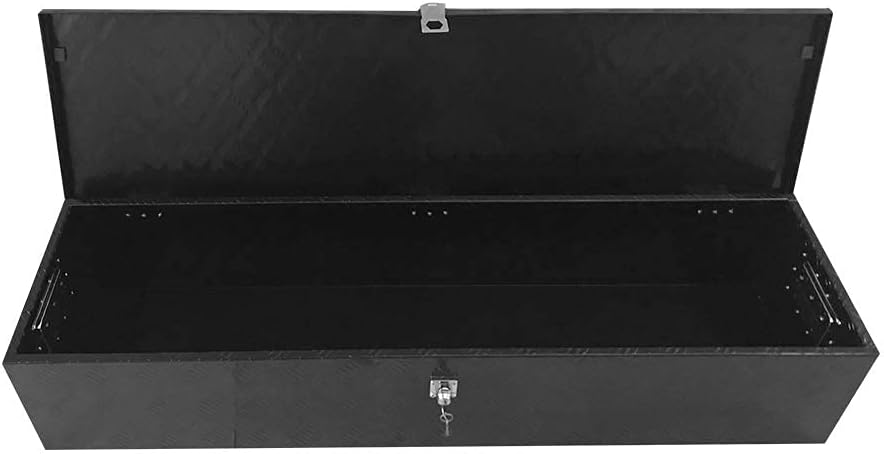 Black Aluminum Truck Bed Storage Toolbox K824