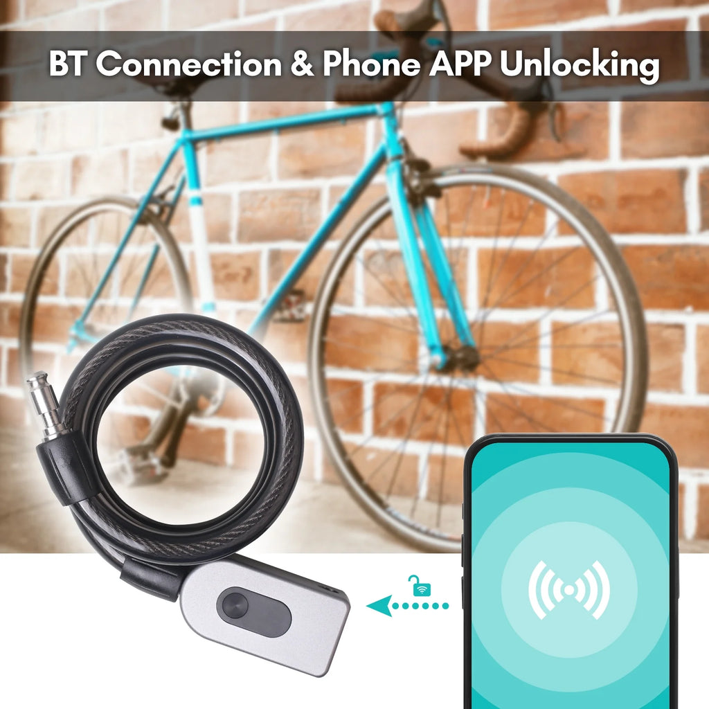Cable Combination Lock with Built-In Battery H83678