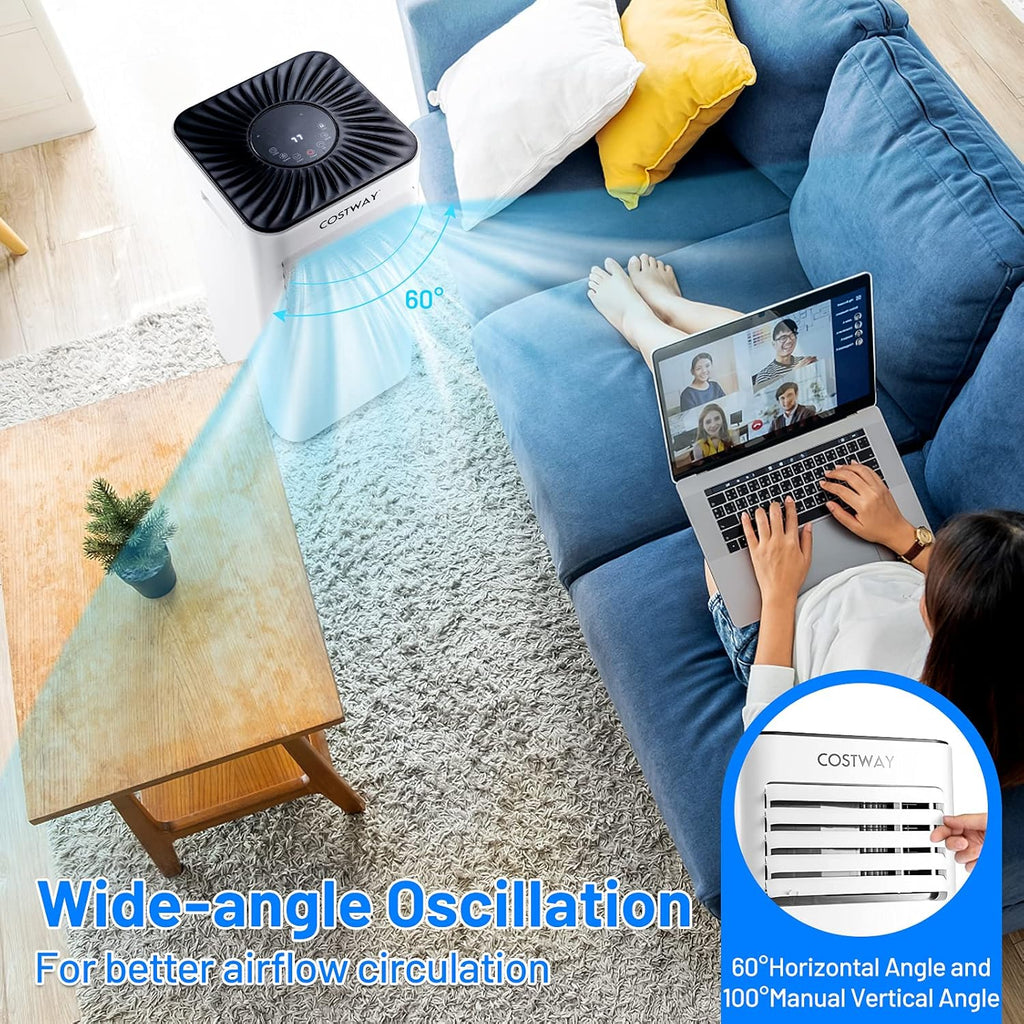 Portable Air Conditioner 10000BTU (SACC 7000 BTU) with Remote Control X96859