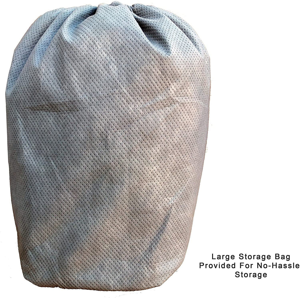 SUV Car Cover 184 inches Long Outdoor with Cable Lock, Bag & Wind Straps L22337