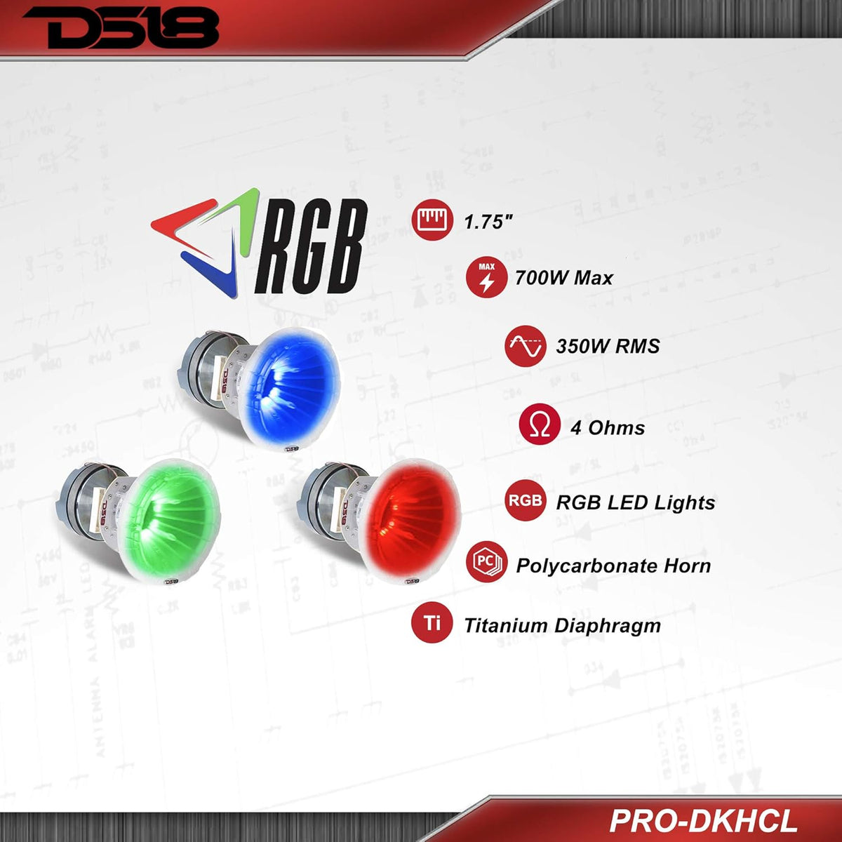 PRO Driver and Horn B428801
