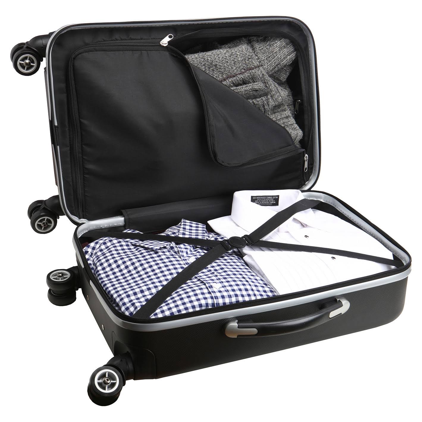 Black 20 inch Carry on Hardcase Spinner N893