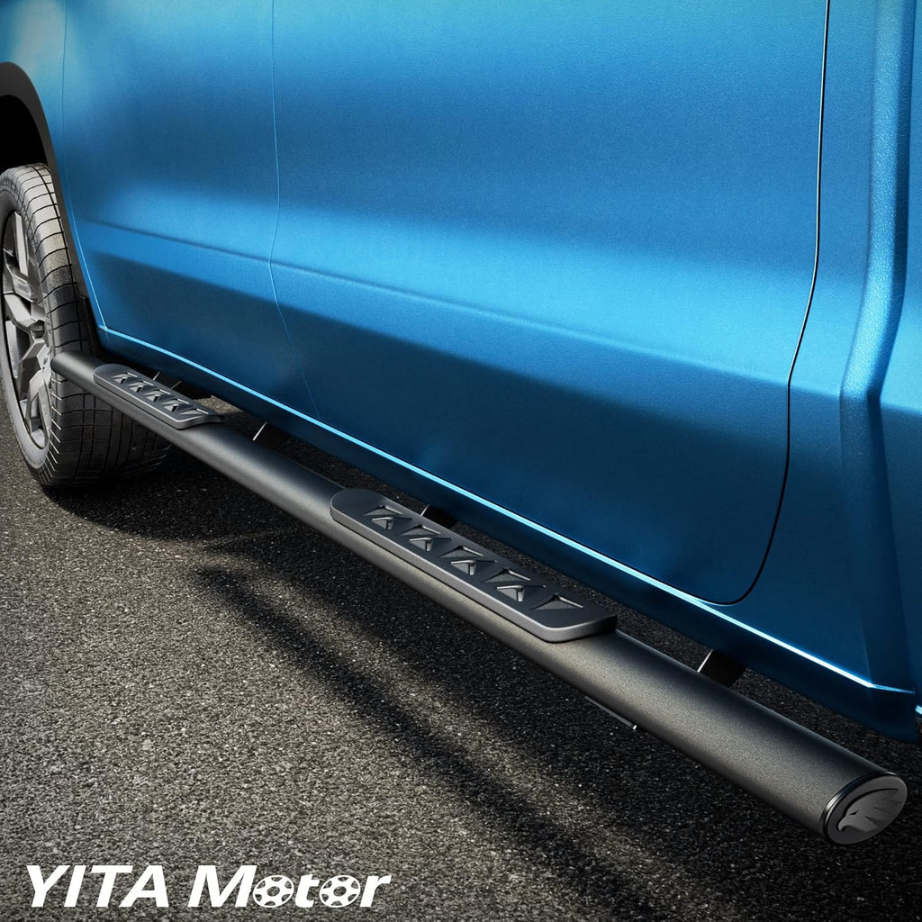 Black Powder Coated Side Steps Running Boards W49678