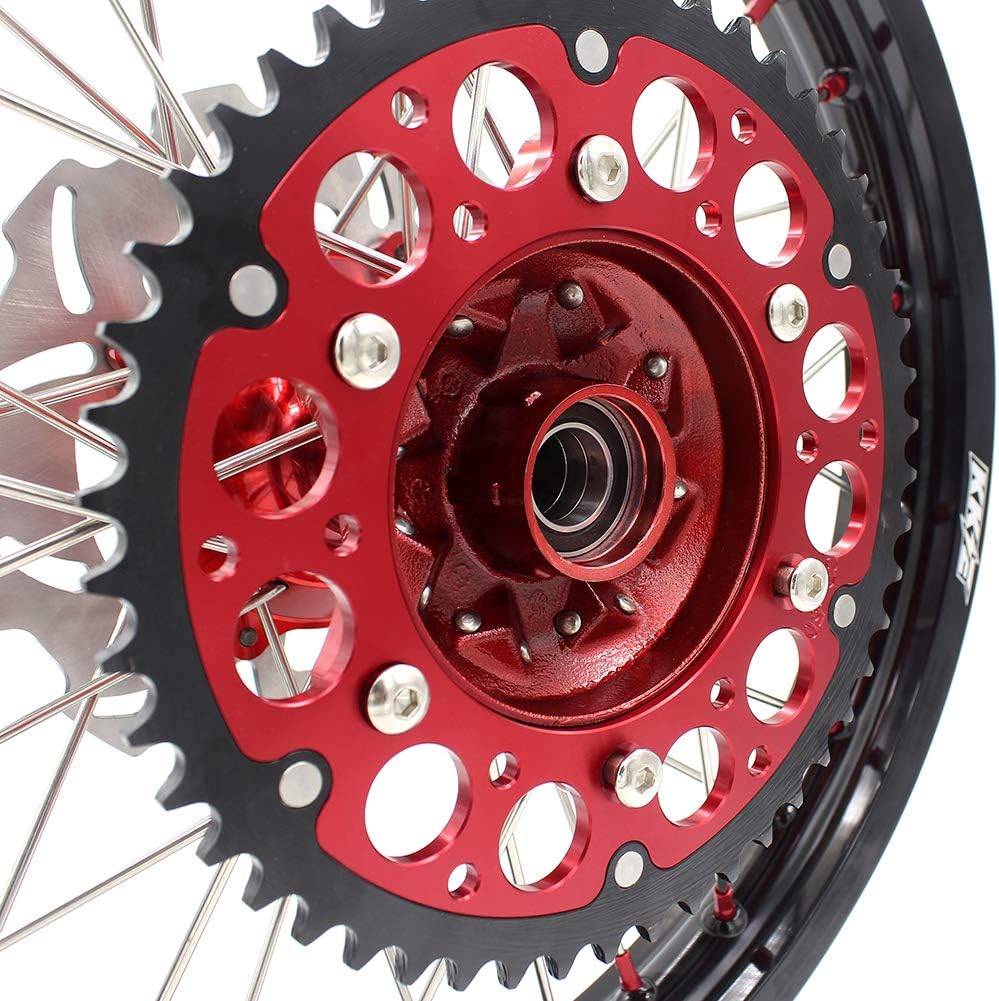 Casting Motorcycle Wheels Rims Red Nipple I4880