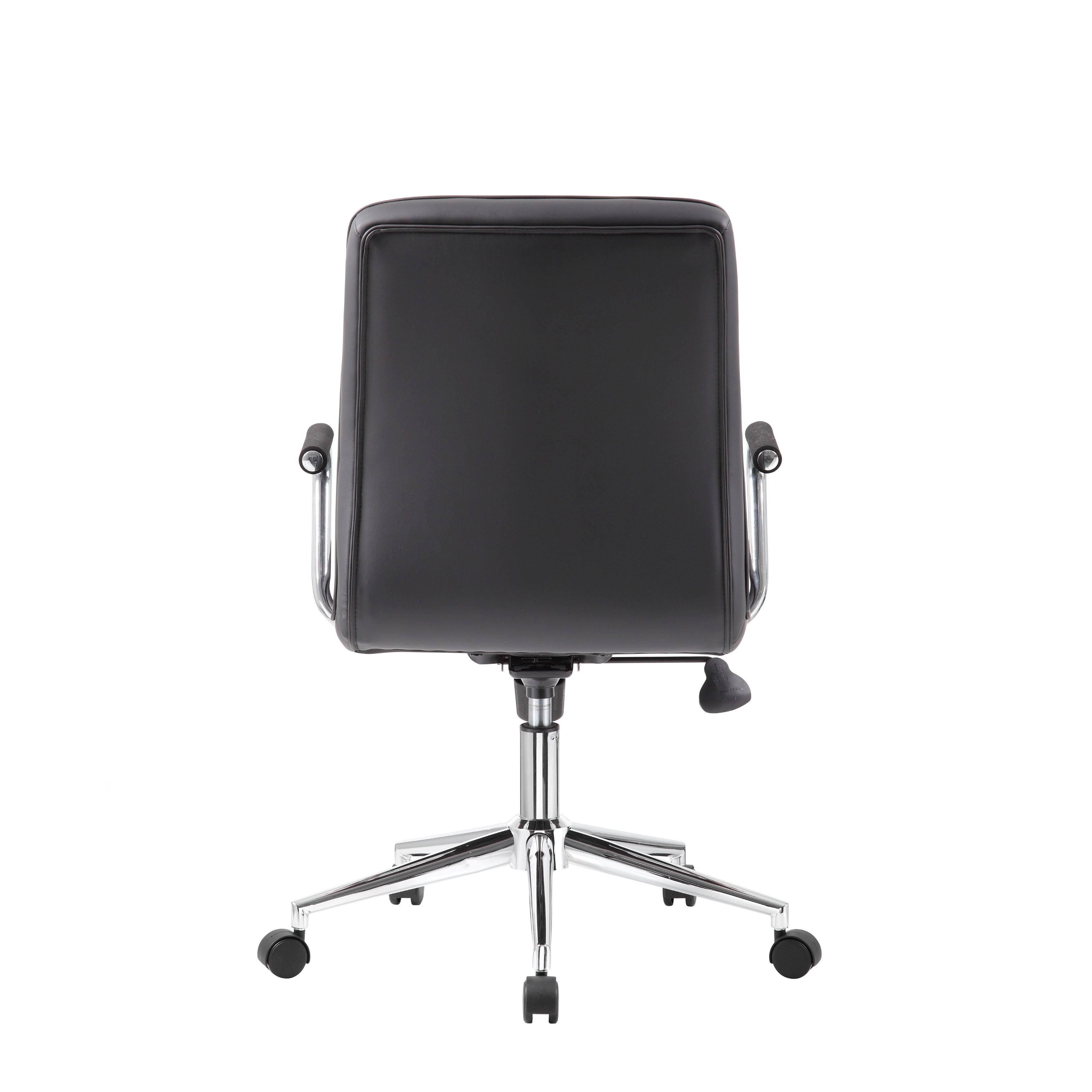 Red Faux Leather Office Chair X40858