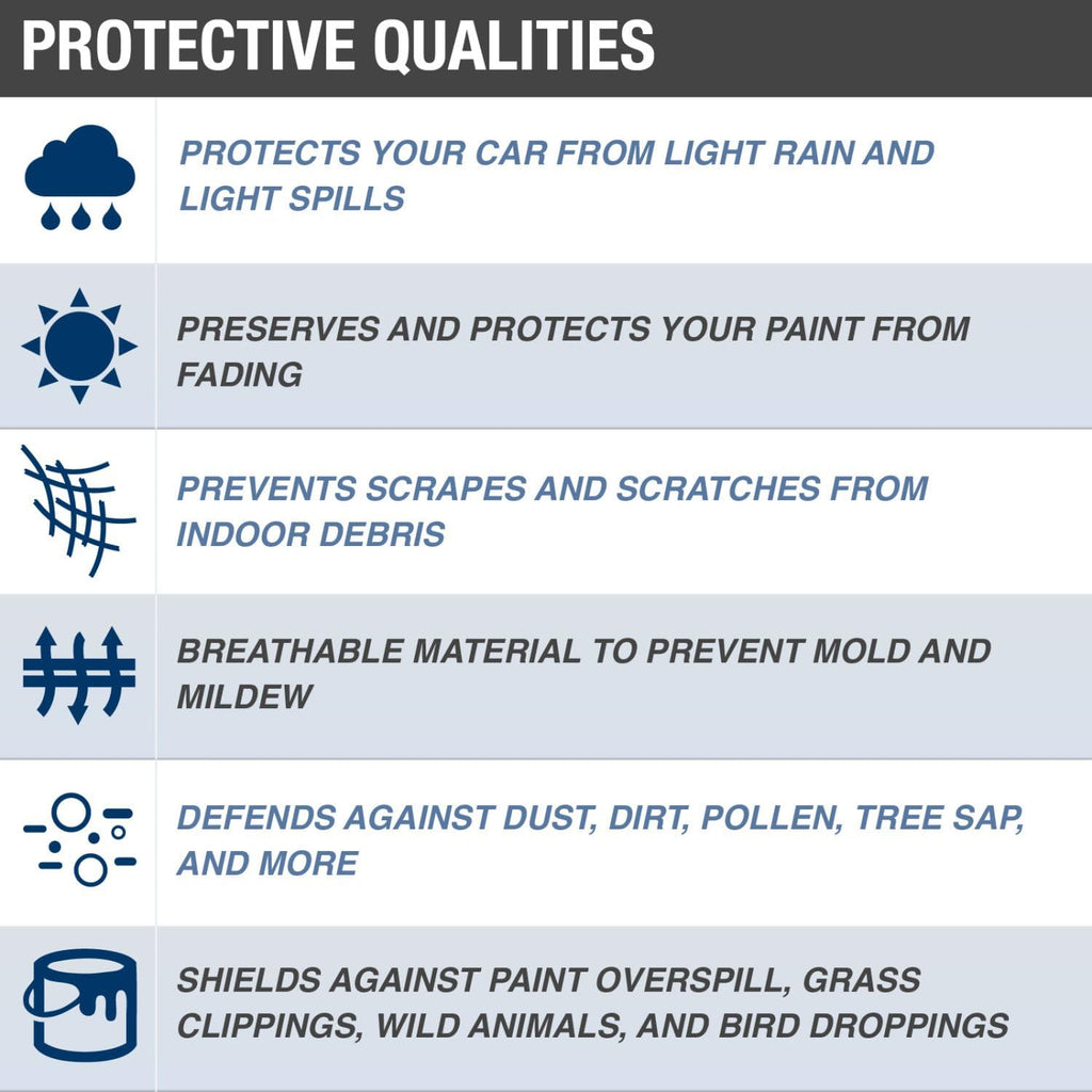 Gray Water Resistant SUV Cover, Pack of 2 C52721